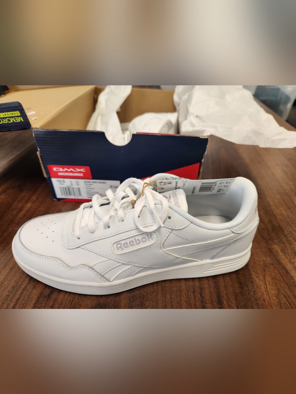 NWT Reebok Court Advance Female Tennis Shoes (Size 10.5